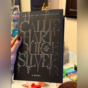 Callie Hart first ever hardback 'Quicksilver' Novel